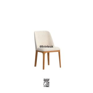 Kursi Makan Jati Sandaran Sofa Modern